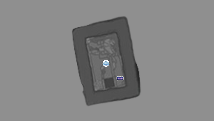 Woodveil Hall Basement 2 Map