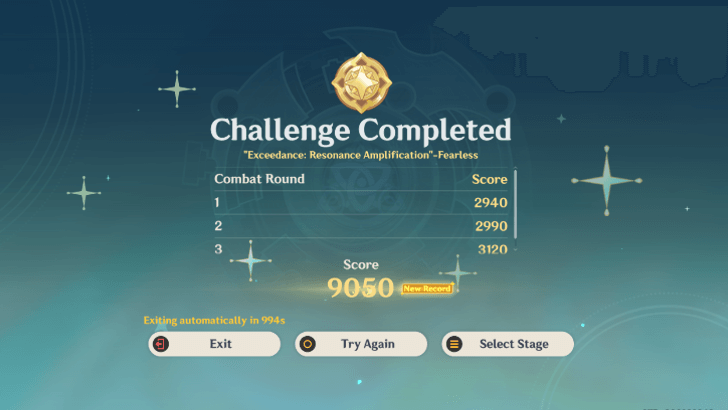 Genshin - Energy Amplifier Stage 6 Score