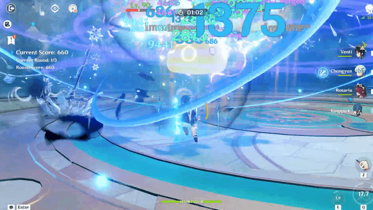 Genshin - Energy Amplifier Stage 6 Round 1