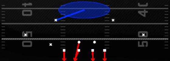 Cover 1 LB Blitz Play