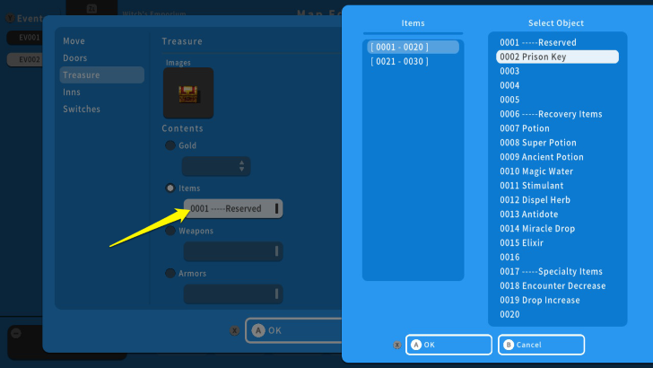 RPG MAKER WITH 0001 Reserved