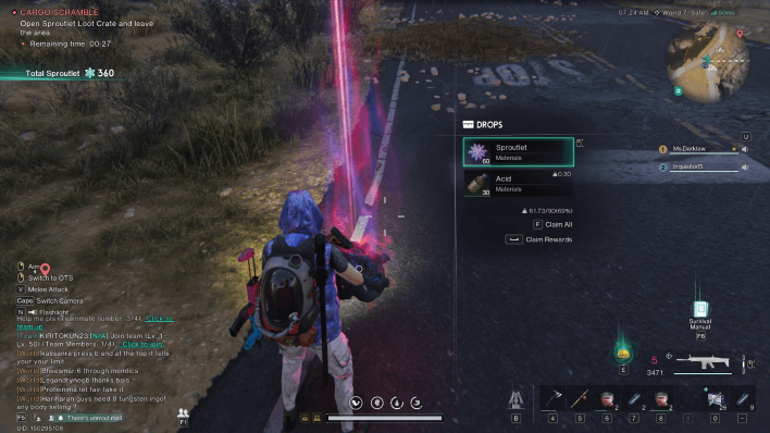 Once Human - Cargo Scramble Rewards