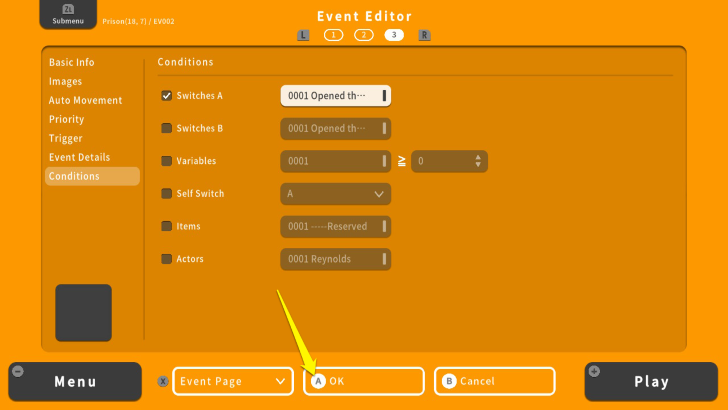 RPG MAKER WITH Event Finished