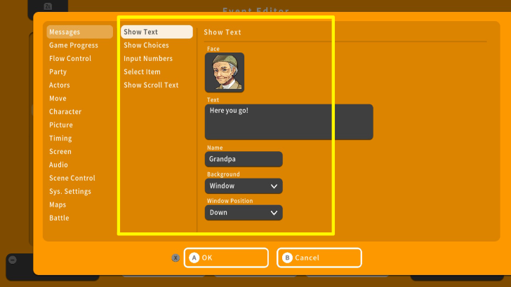RPG MAKER WITH Yes Dialogue