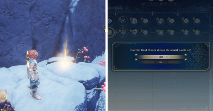 Converting Gold Clovers