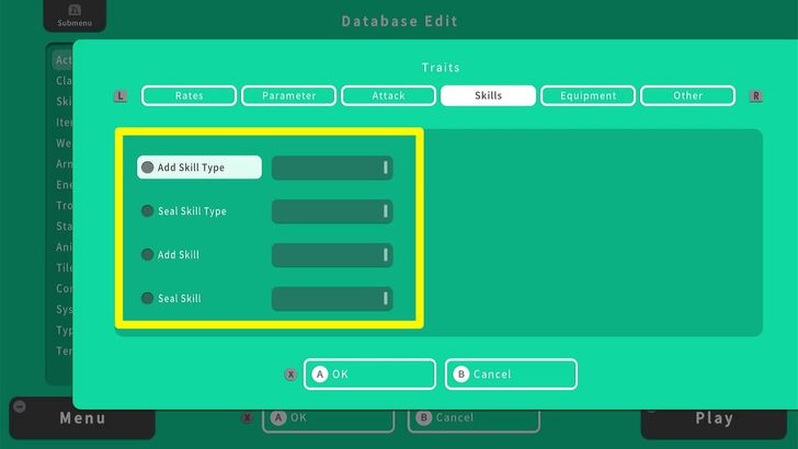 Skills - RPG MAKER WITH