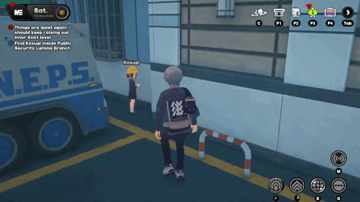 Find Kousagi Around Public Security