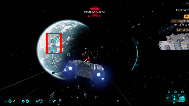 Ship Combat Controls - Be Cautious of Your Shield