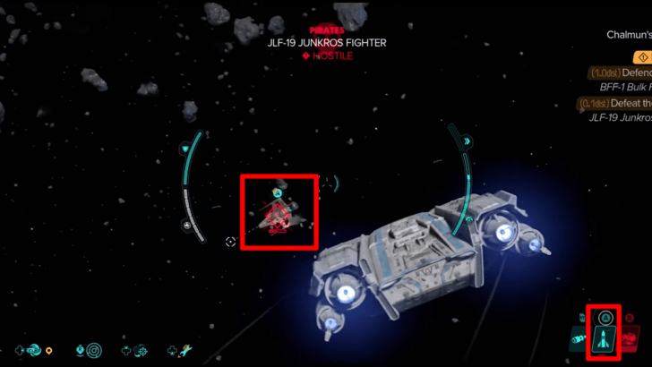 Ship Combat Controls - Fire Missiles