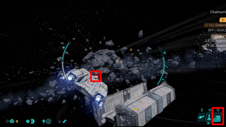 Ship Combat Controls - Deploy Turrets