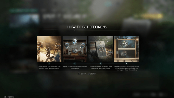 Once Human - Spot it, Secure It Specimen