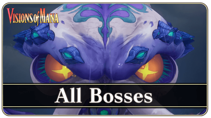 Visions of Mana All Bosses Banner