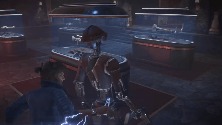 Star Wars Outlaws - Kay Using a Knife