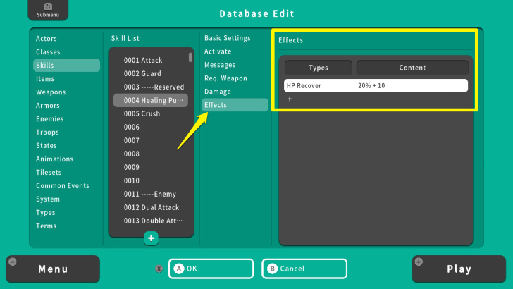 RPG MAKER WITH Effects