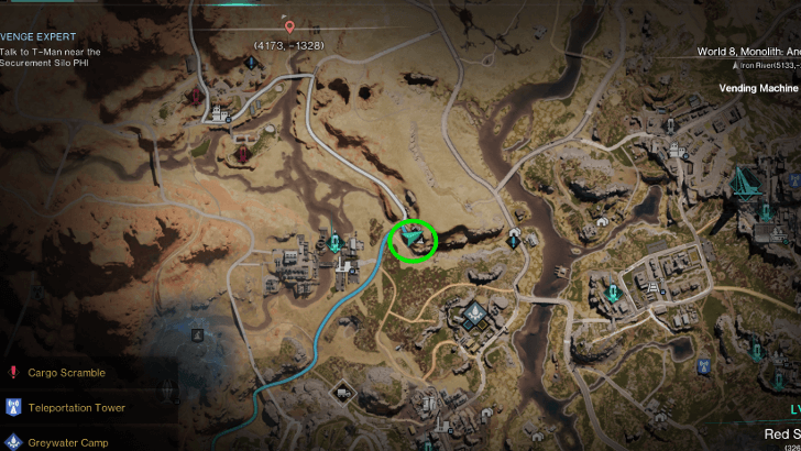 Once Human - Revenge Expert Map Location