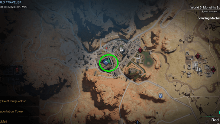 Once Human - Otherworld Traveler Map Location