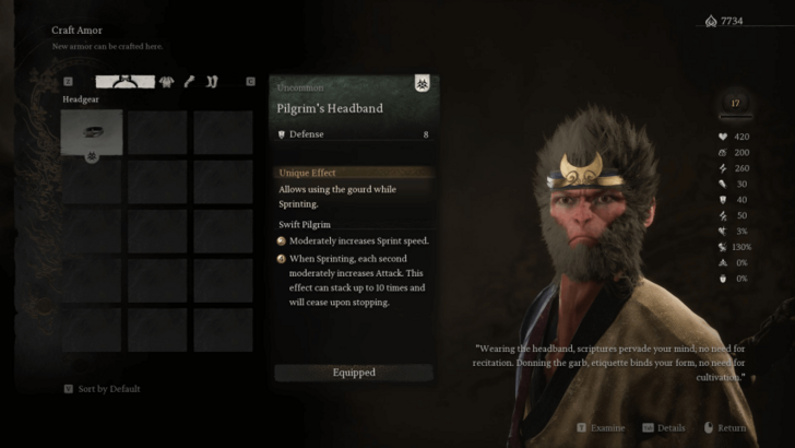 Black Myth Wukong - Craft Armor Screen.png