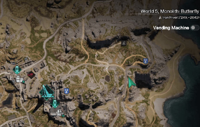 Once Human - Ghost of the Past Map Location