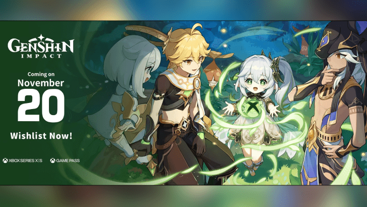 Genshin - Xbox Release Date