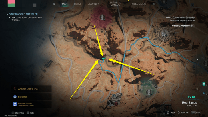 Once Human - Where to Find Legendary Extended Rifle Mag Map