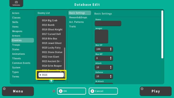 RPG MAKER WITH New Enemy