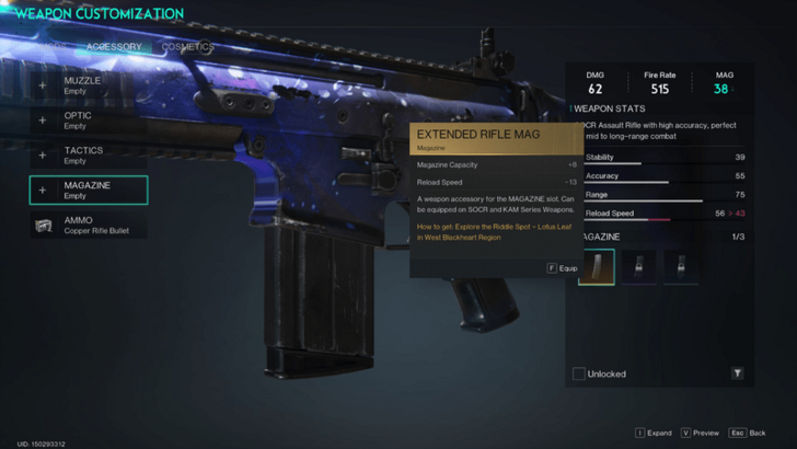 Once Human - Legendary Extended Rifle Mag