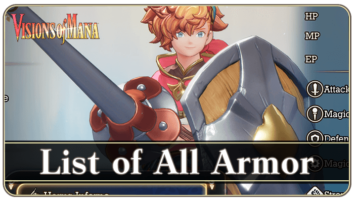 List of All Armor