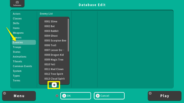 RPG MAKER WITH Add Enemy