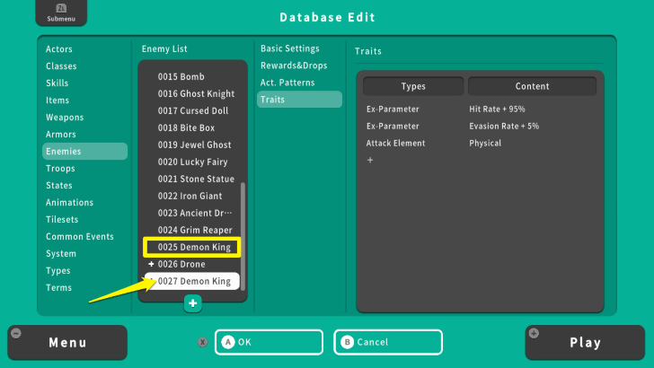 RPG MAKER WITH Copied Enemy