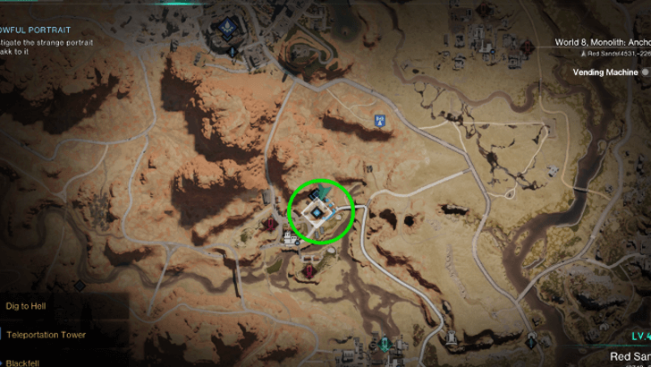 Once Human - Sorrowful Portait Map Location