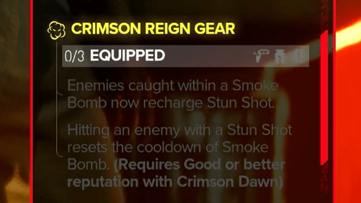 Star Wars Outlaws - Crimson Reign Gear Set Bonus