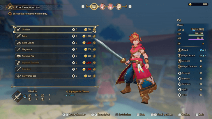 Obtain Stronger Equipment