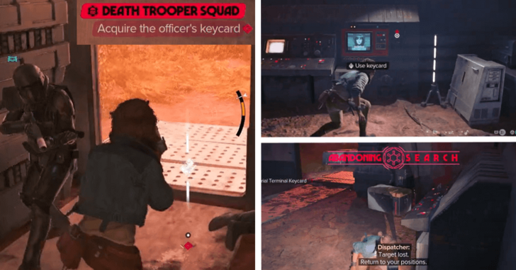 Use the Terminal in Death Trooper Camps