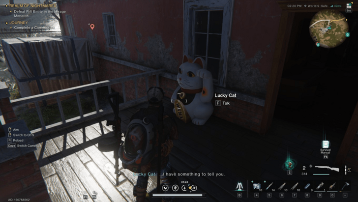 Once Human - Lucky Cat Paisley Plaza