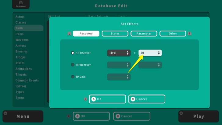 RPG MAKER WITH Recover Flat