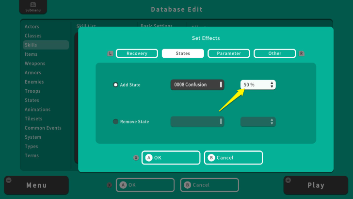 RPG MAKER WITH Skill Effectiveness