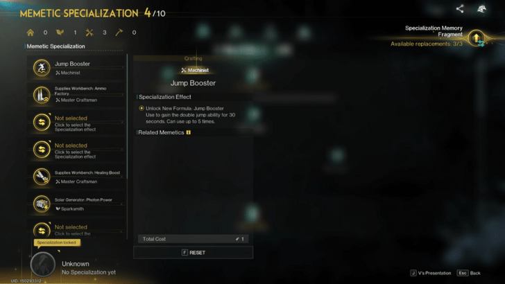 Once Human - Jump Booster Memetic Specialization.png