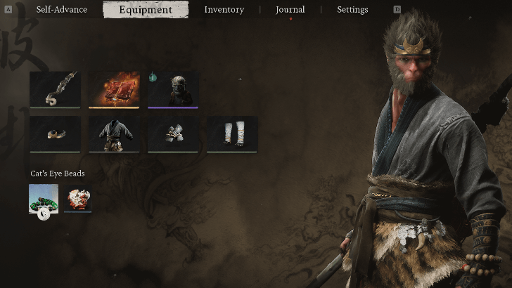 Black Myth Wukong - Equipping Curios