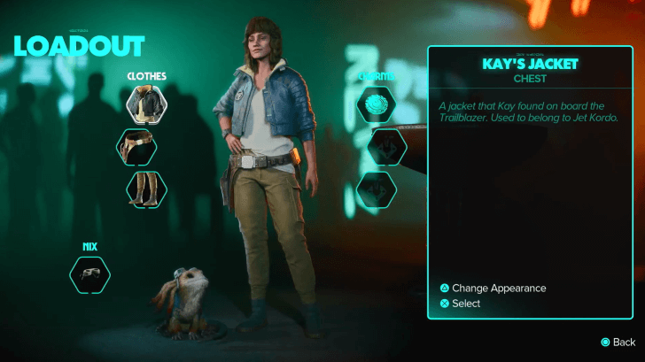 Star Wars Outlaws - Loadout Interface