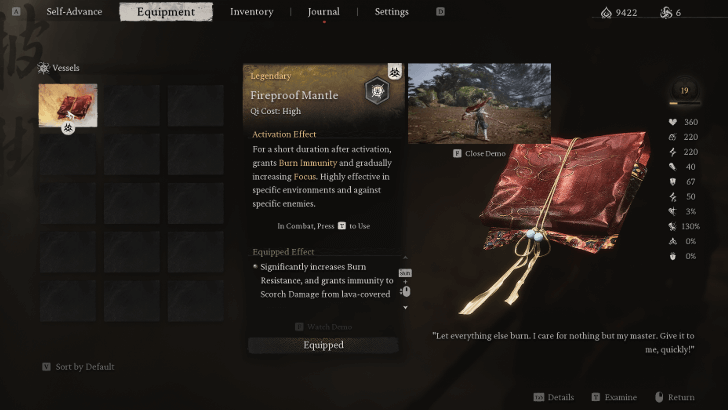 Black Myth Wukong - Vessel Effects