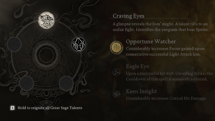 Black Myth Wukong - Changing Relic Perks