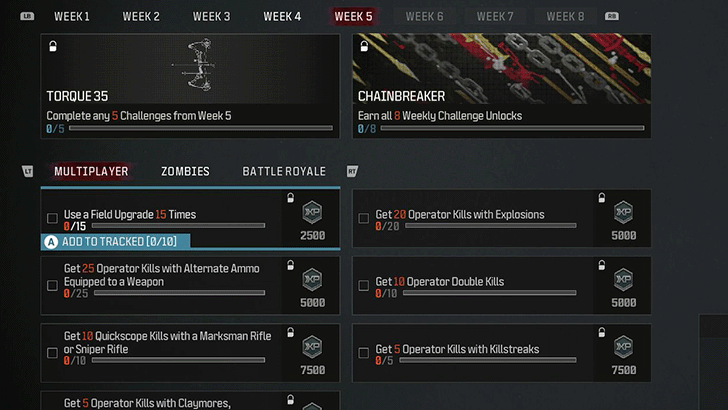 Modern Warfare 3 - Torque 35 Week 5 Reward