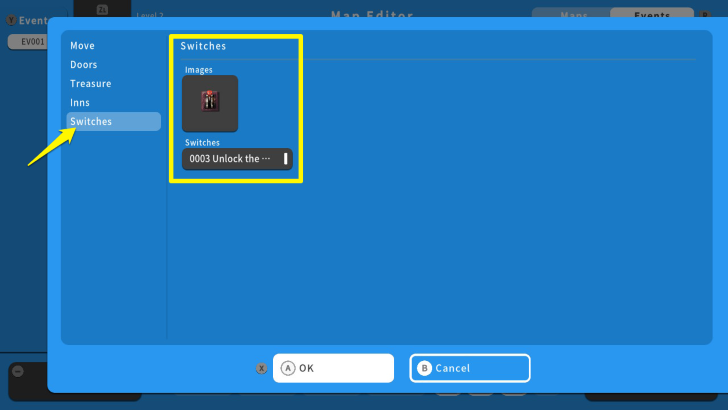 RPG MAKER WITH Switches