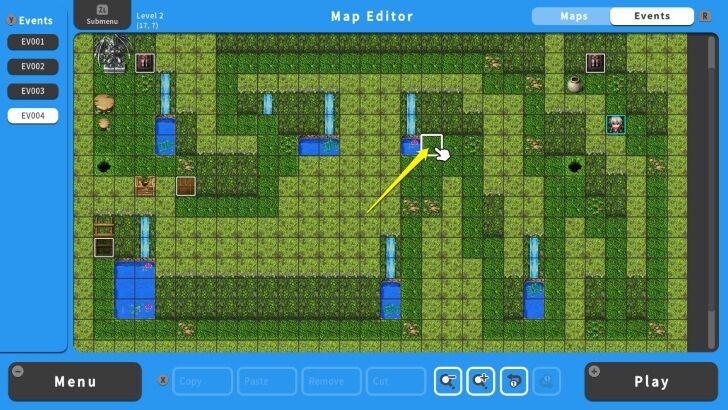 RPG MAKER WITH Treasure Location