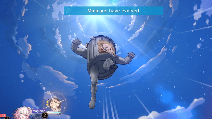 Honkai Star Rail - Tri-Action Trashcan Day 2 - Evolve the Minican with March 7th