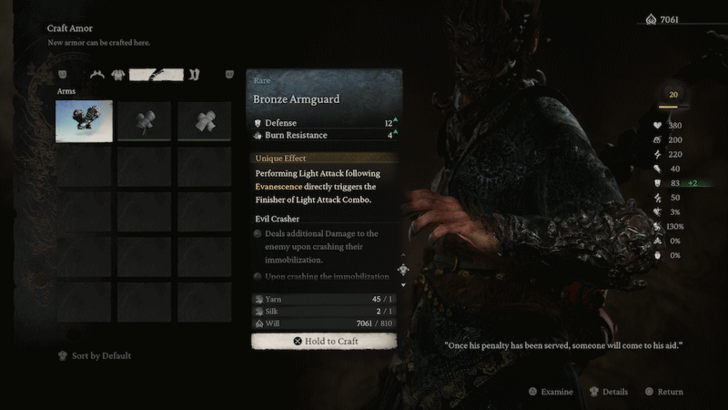 Black Myth Wukong - Upgrade your Equipment