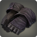 Crocodileskin Fingerless Gloves of Striking Image