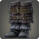 Crocodileskin Leg Wraps of Striking Image