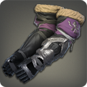 Loboskin Fingerless Gloves of Striking Image