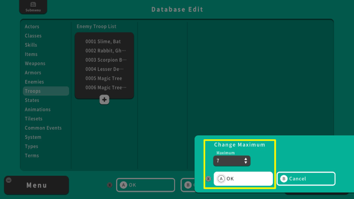 RPG MAKER WITH Edit Maximum